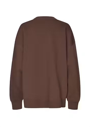 Iris heavy crewneck sweat Chestnut ROTATE
